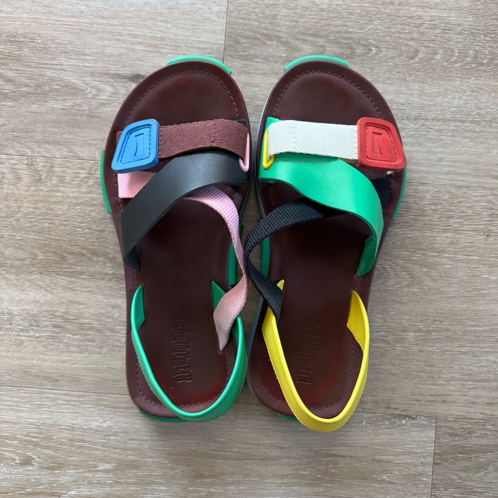 Camper Shoes
Twins Multicolor
Sandals for Women SZ 38